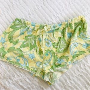 Yellow & Green Soft Sleep Shorts!